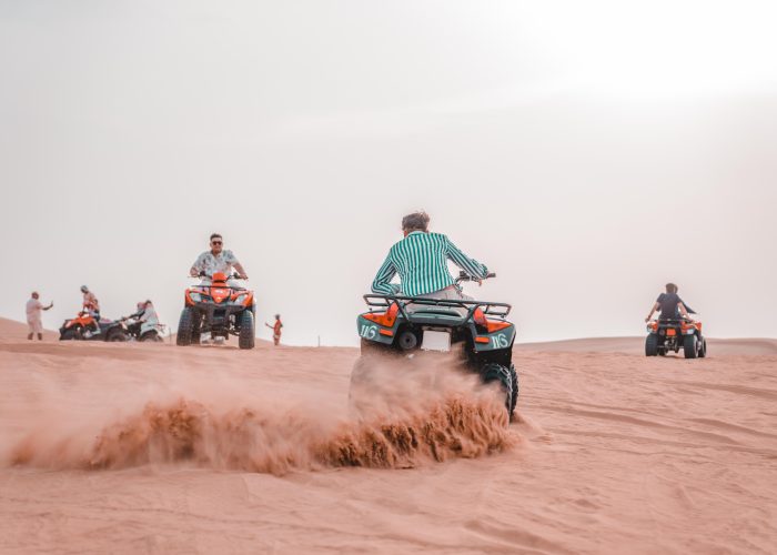 Quad Biking in Merzouga Dunes